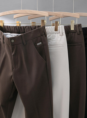 Anniehall official兔先森男装pd大人0123start加厚毛呢休闲西裤