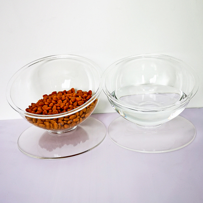 亚克力高透明通用碗吃饭小型猫咪