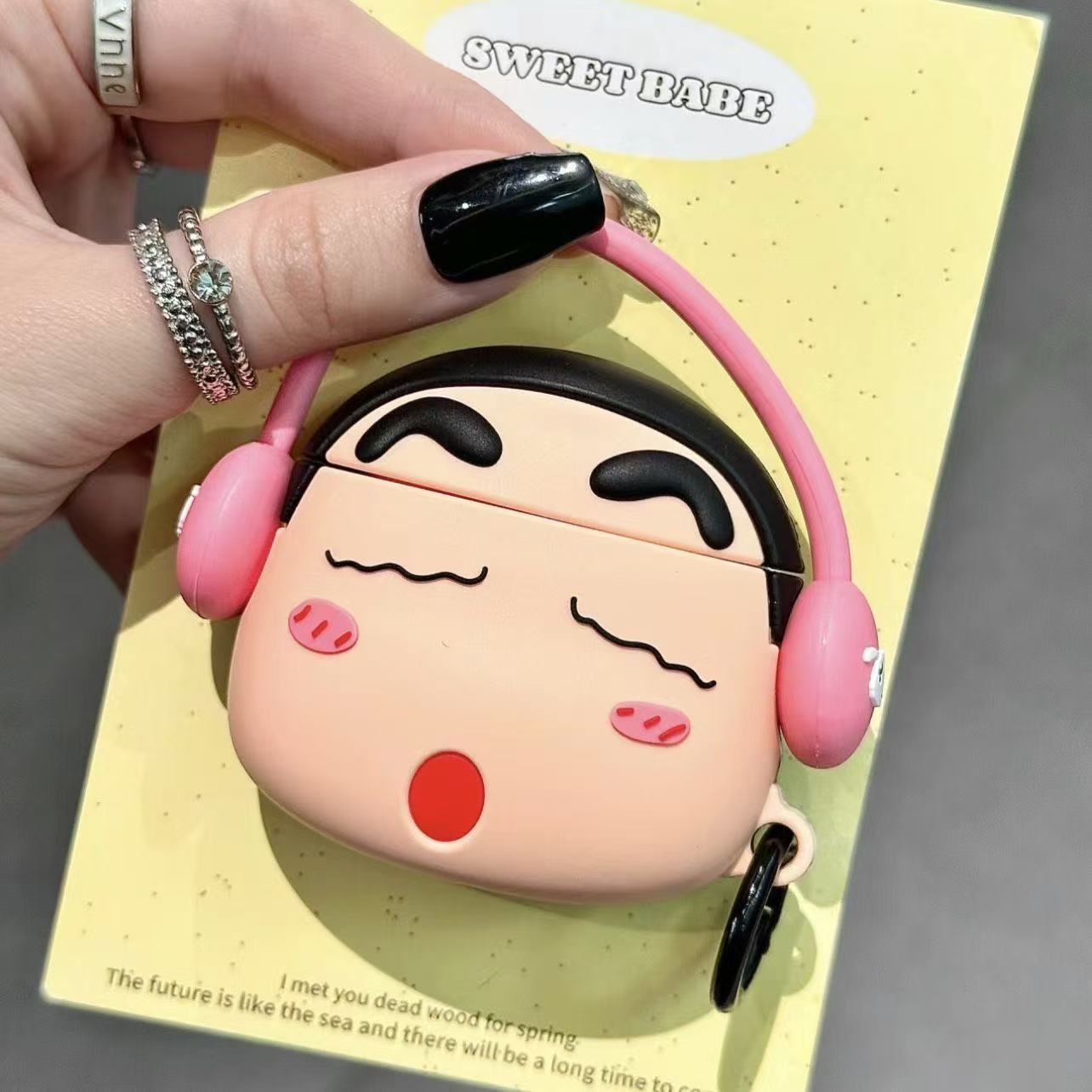 创意音乐耳机系列airpods4代无线蓝牙耳机保护套适用苹果pro3软壳