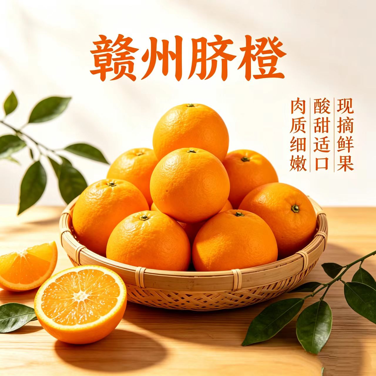 正宗江西赣南脐橙水果10斤装新鲜超甜大果果园直供橙子