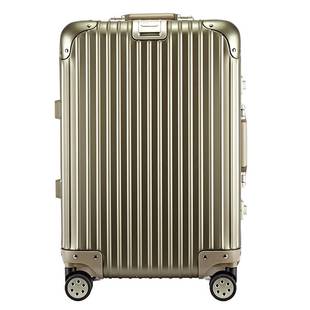 eben德国进口铝镁合金登机旅行箱行李箱万向轮静音拉杆箱20寸小箱