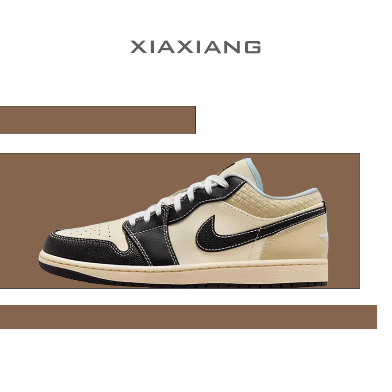 耐克AirJordan1低帮百搭板鞋