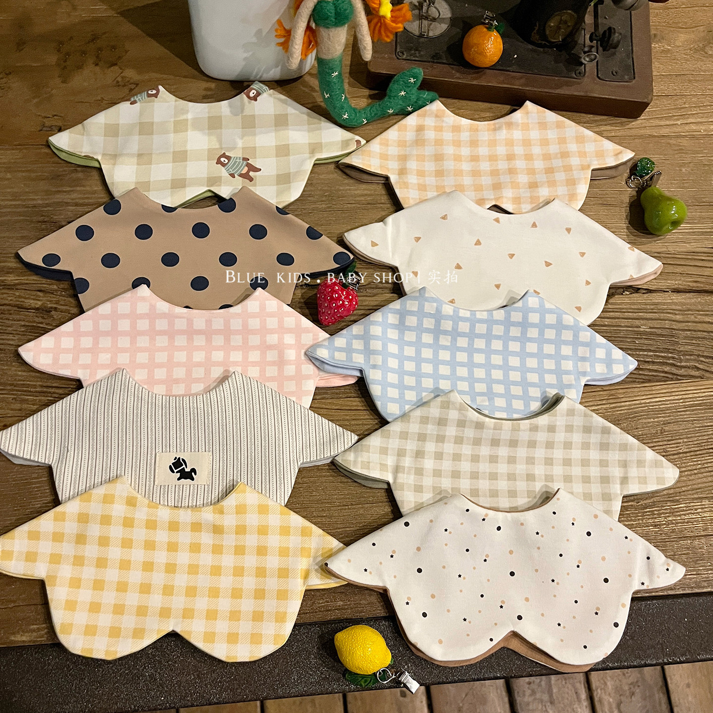 婴儿口水巾围嘴新生儿童辅食围兜