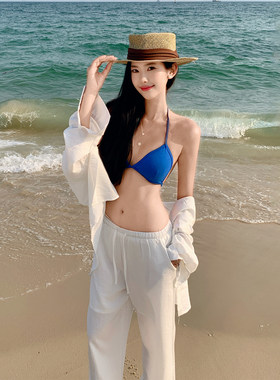 现货秒发！度假风慵懒度假三件套