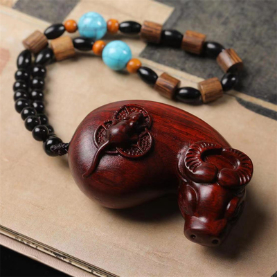 复古扭转乾坤文玩手把件