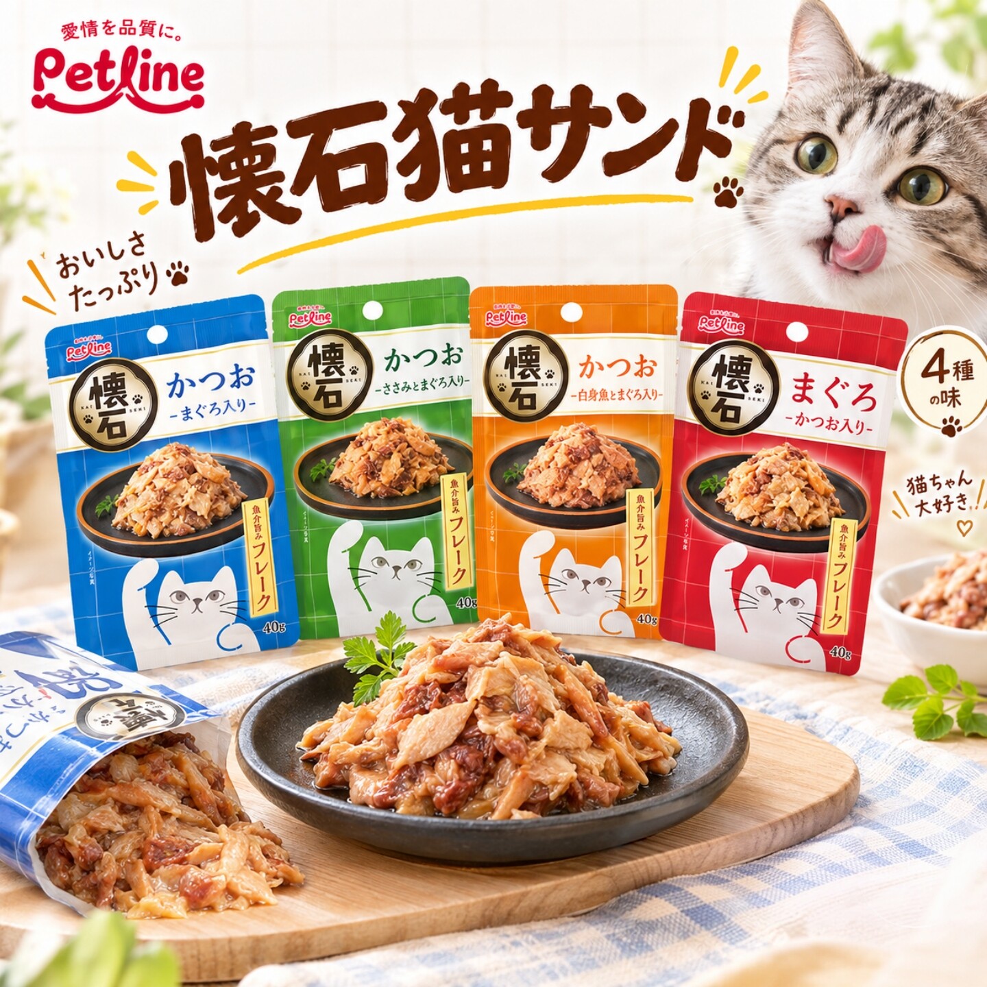 日清怀石猫餐包全阶段补水