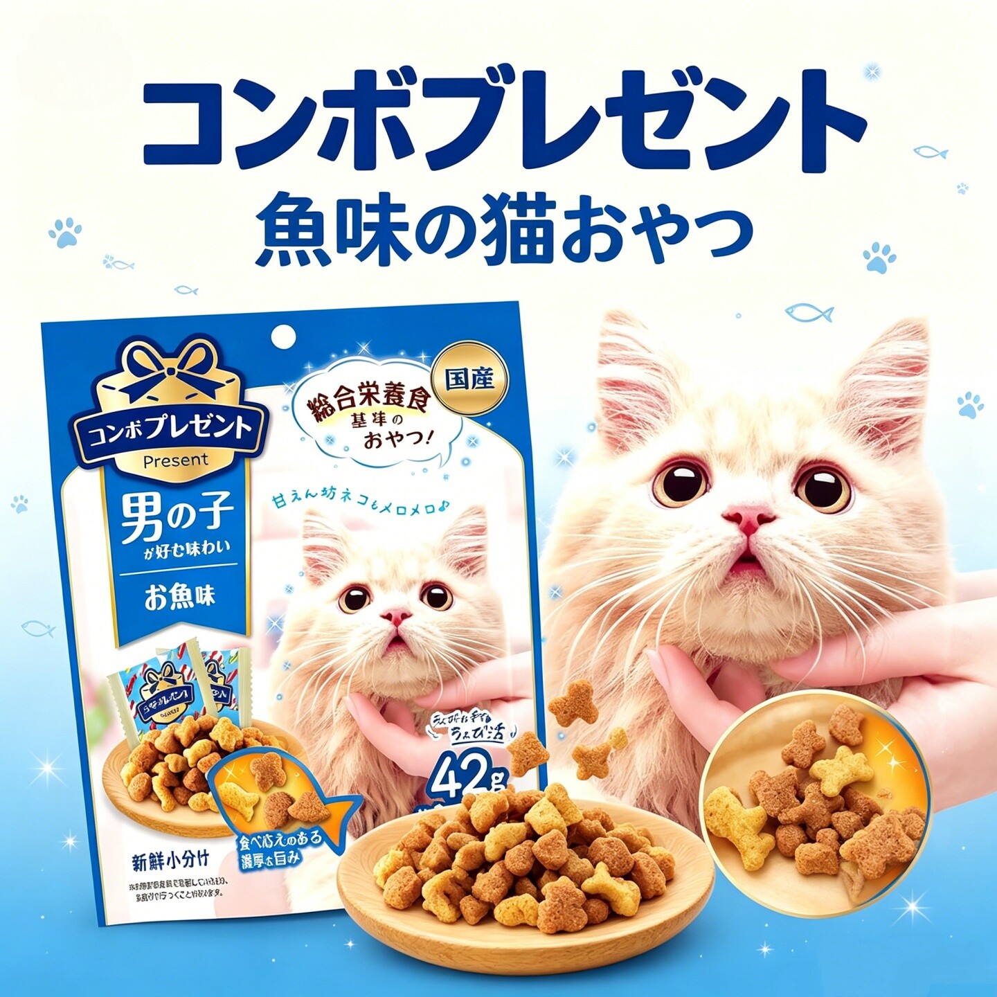 日本进口Combo猫洁牙饼干泌尿