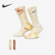 耐克正品 Everyday Plus男女中筒休闲运动袜两双装 Nike FJ0747 904