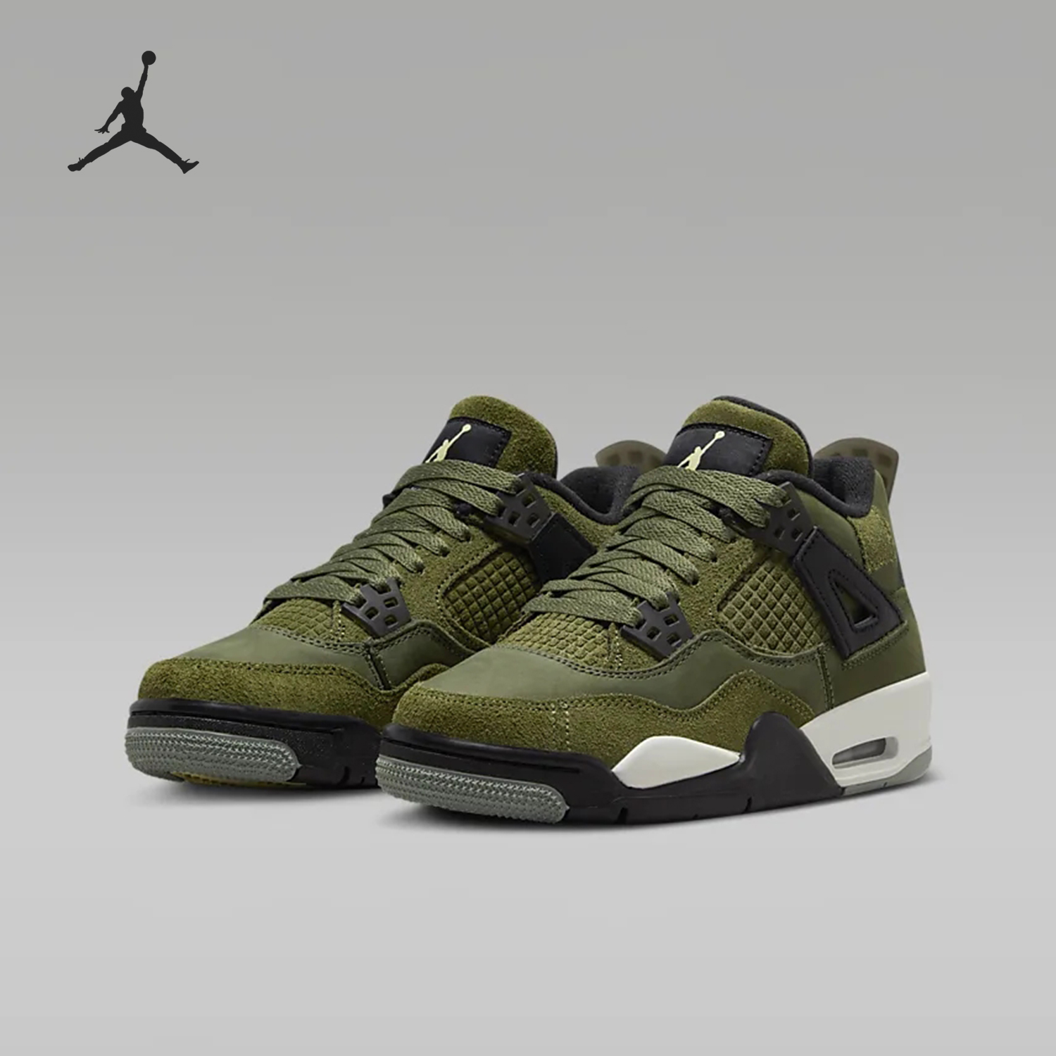Nike/耐克正品Jordan 4 GS女子大童复运动篮球鞋FB9928-200