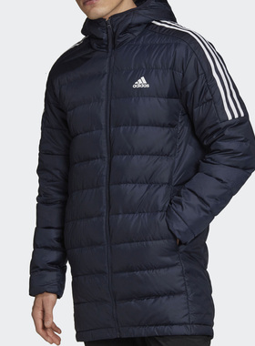 Adidas/阿迪达斯正品秋季男子ESS DOWN PARKA羽绒服 GH4605