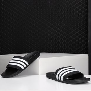 Adidas/阿迪达斯正品 ADILETTE COMFORT 男子休闲运动拖鞋AP9971