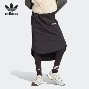 三叶草女子运动半身裙IB7373 26夏季 Adidas 阿迪达斯正品