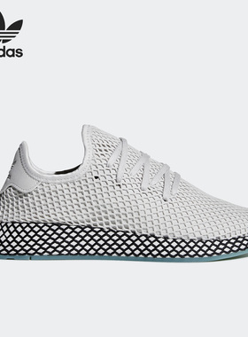 Adidas/阿迪达斯正品三叶草男女运动低帮透气跑步鞋B41754