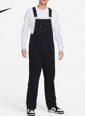 Nike/耐克正品26夏男士宽松休闲运动背带裤FN3121-010