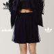 复古休闲运动短裙IU2526 26夏三叶草女士时尚 Adidas 阿迪达斯正品