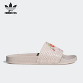 HR0093 三叶草ADILETTE男女休闲运动拖鞋 Adidas 阿迪达斯正品