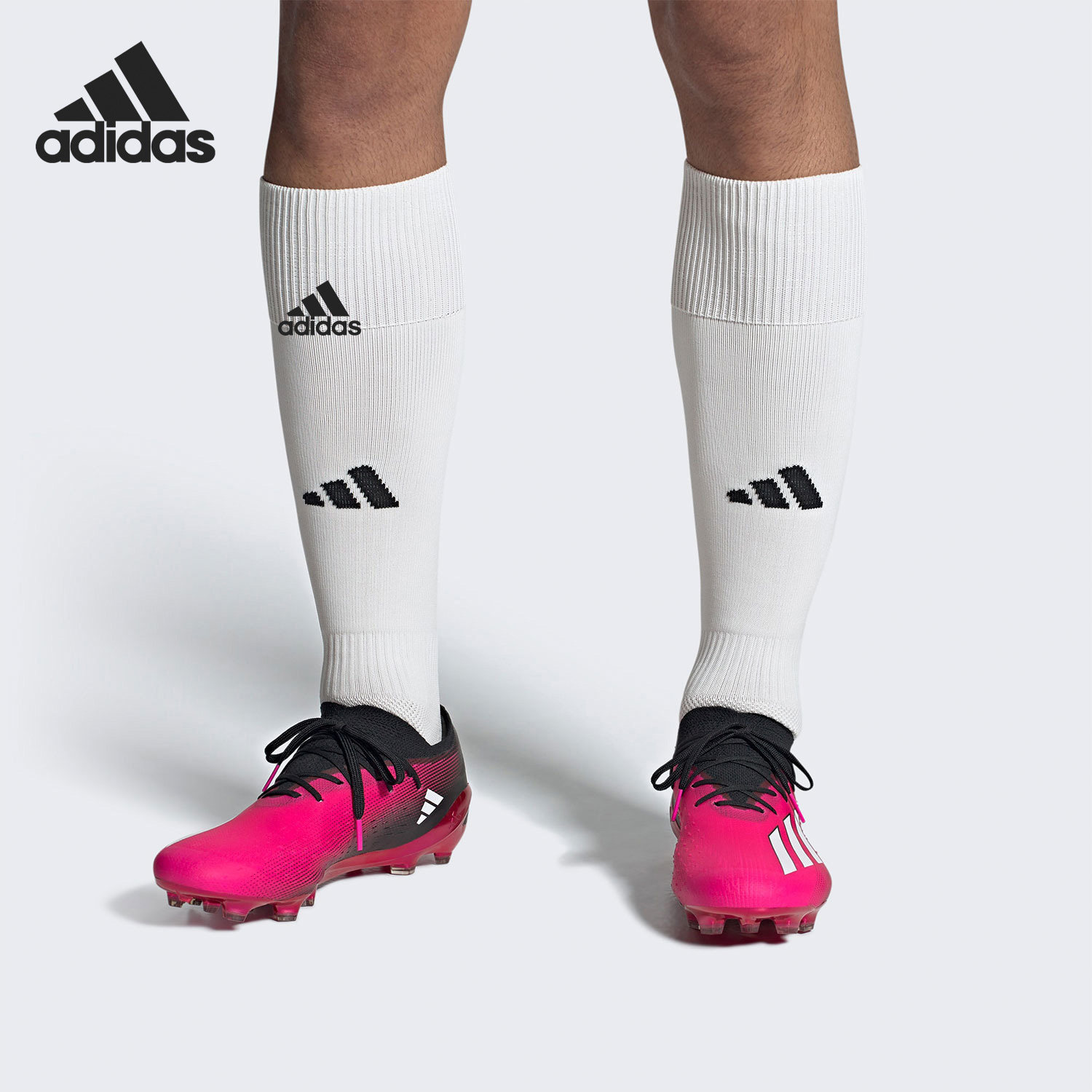 Adidas/阿迪达斯正品新款男子AG胶质短钉耐磨足球鞋GZ5113
