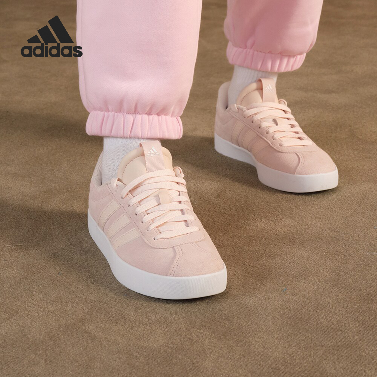 Adidas/阿迪达斯正品VL COURT 3.0女士网球运动板鞋ID8777