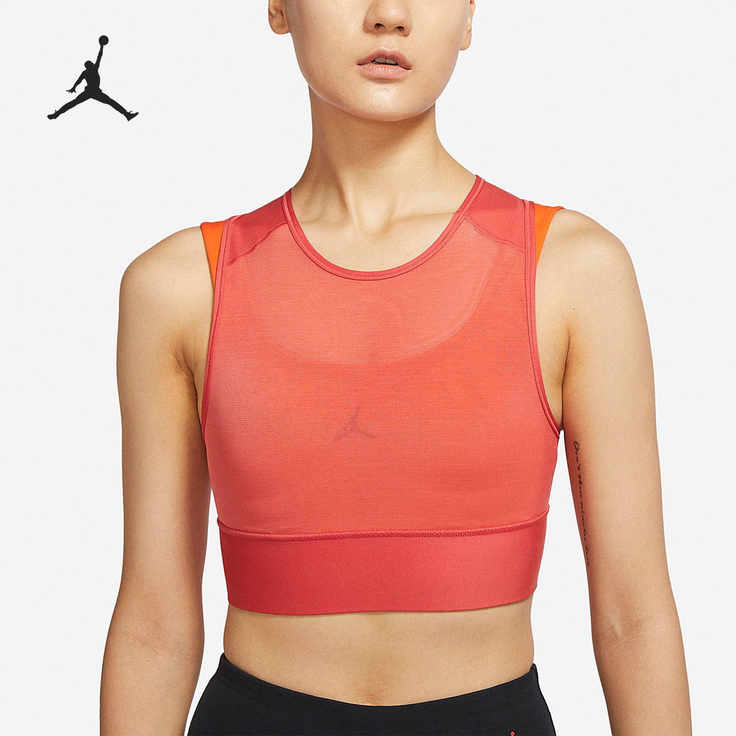 Nike/耐克正品Jordan Dri-FIT Sport女子透气分层内衣 DR0132-605