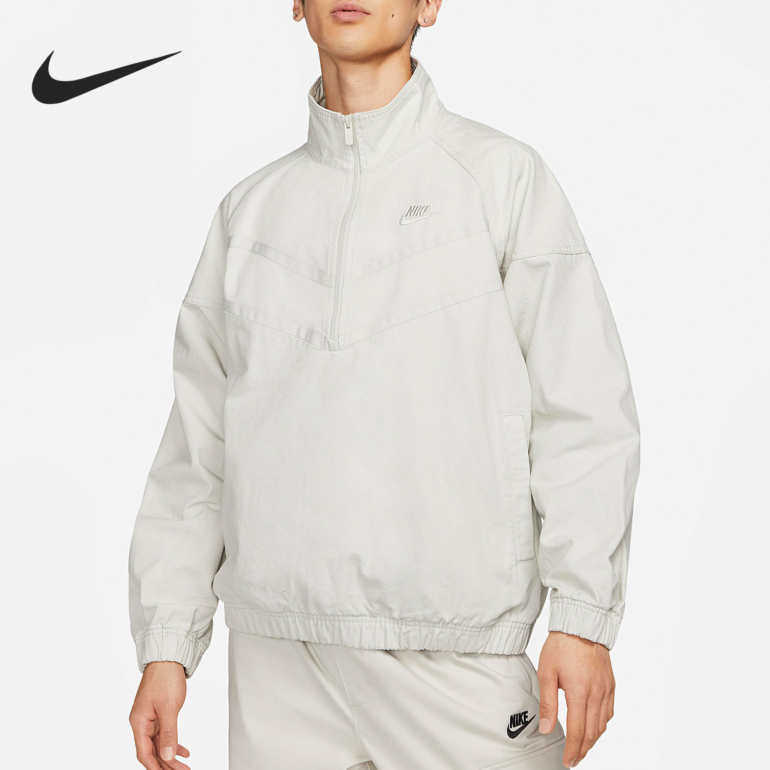 Nike/耐克男士宽松立领休闲外套