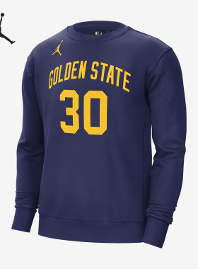 Nike/耐克正品Jordan新款男子宽松加绒保暖运动圆领卫衣DN9821