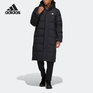 Adidas 冬季 新款 男女运动保暖连帽羽绒服HZ5345 阿迪达斯正品