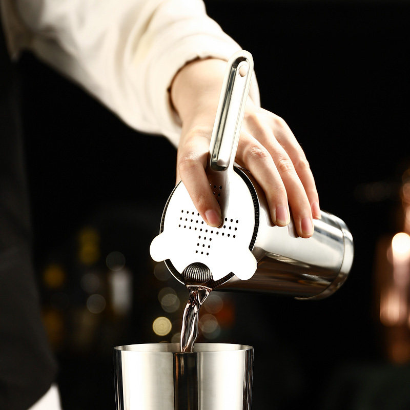 10件套调酒器带架摇壶调酒工具专业高档调酒师标配全套调酒用具