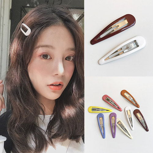 彩色bb夹成人大号刘海发饰