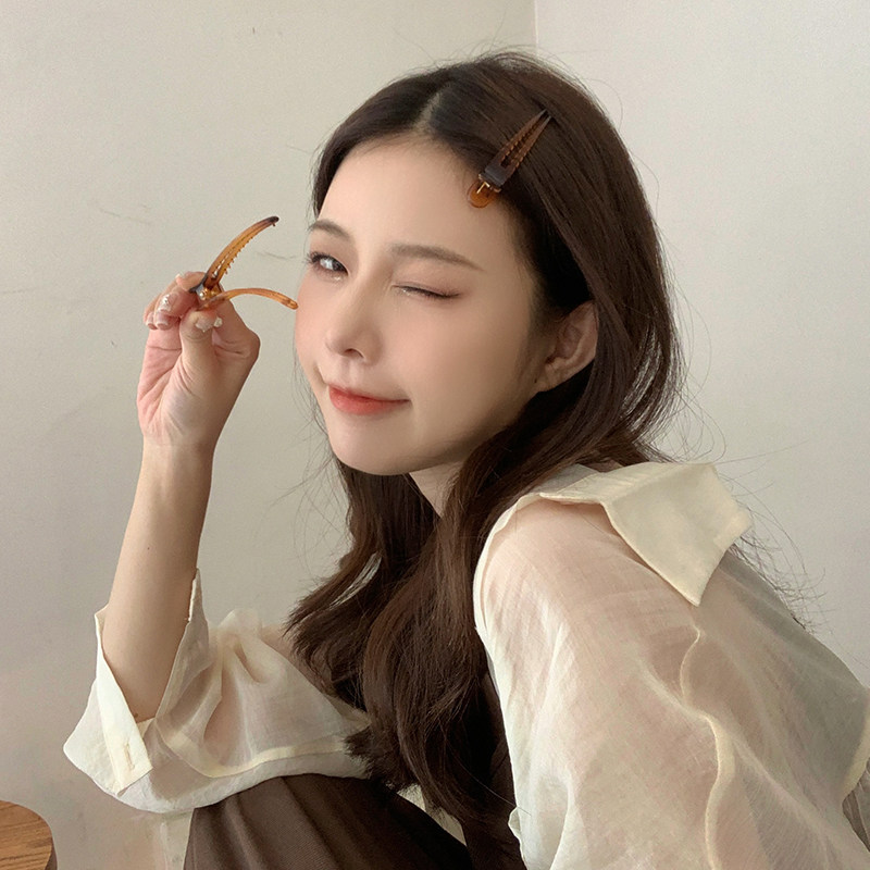韩国简约大号鸭嘴夹高级感夏季边夹刘海夹碎发发夹网红盘发一字夹,饰品/流行首饰/时尚饰品新,发饰,淘宝优惠券,粉丝福利购,淘宝优惠卷