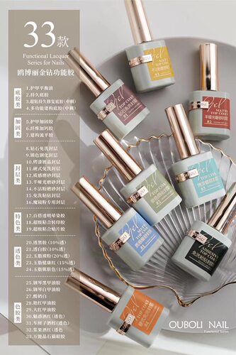 欧博丽美甲功能胶持久底胶加固胶