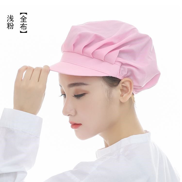 蓝色纺织女工食品厂工作帽子防尘白色车间包头冒防静电帽无尘定制|msdalam kategori Aksesori/Belt kulit/Hat/Muffler, Hat - dari Buy2taobao.com untuk memberikan perkhidmatan ejen Taobao profesional membeli