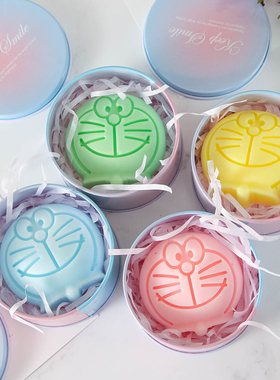 卡通叮当猫精油皂手工皂伴手礼公司礼物婚礼回礼活动小礼品手工皂