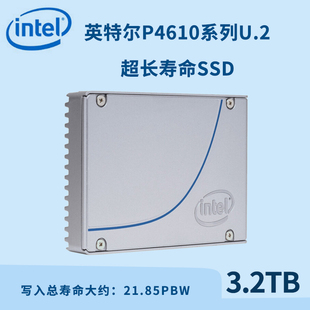 U.2 3.2T P4610 Intel NVME 英特尔 SSD固态硬盘SSDPE2KE032T801