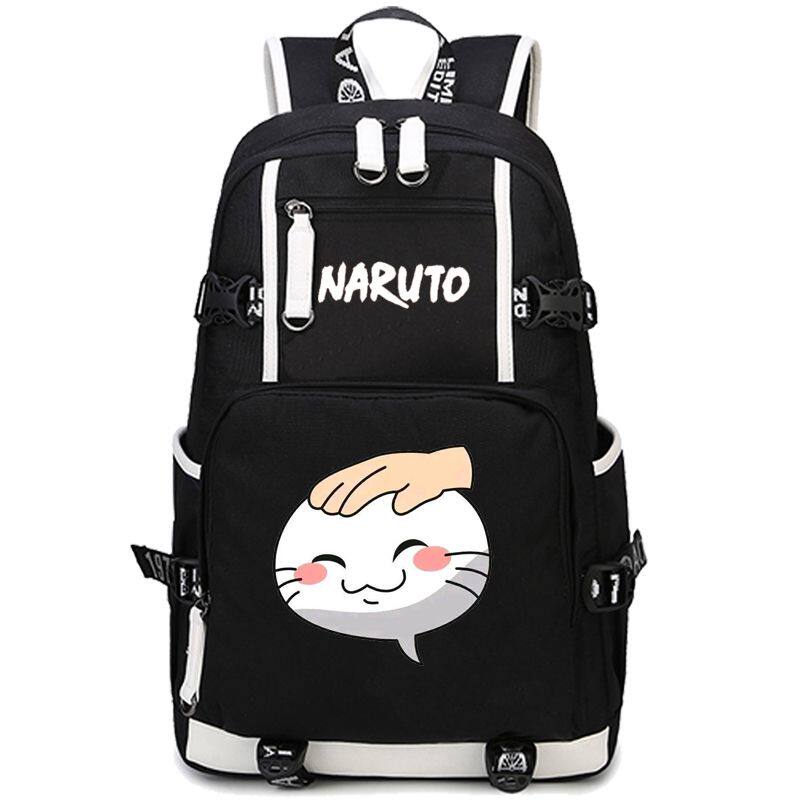 2024火影忍者摸头学生书包 cos手游决斗场表情背包挑衅游戏男女双