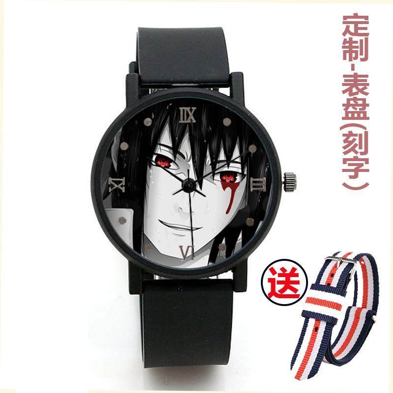 2024火影忍者手表佐助万花筒写轮眼卡卡西鸣人宇智波鼬石英个性定