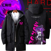 murder drones plush无机杀手动漫周边GLITCH游羽绒服外套男衣服