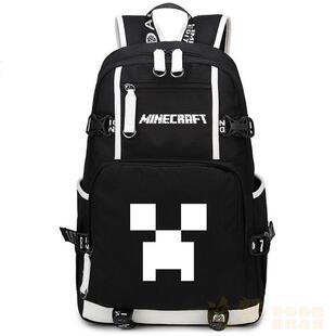 2024新品我的世界书包Minecraft夜光男女中小学生游戏周边双肩背