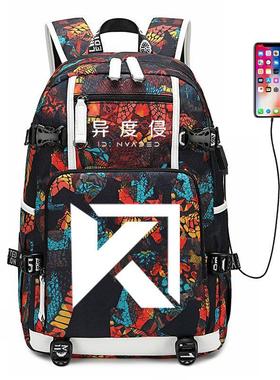 2024ID:INVADED 异度侵入书包动漫周边酒井户学生双肩包 大容量背