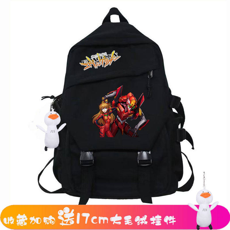 2024新款新世纪福音战士EVA初号机儿童书包大容量中小学生双肩背