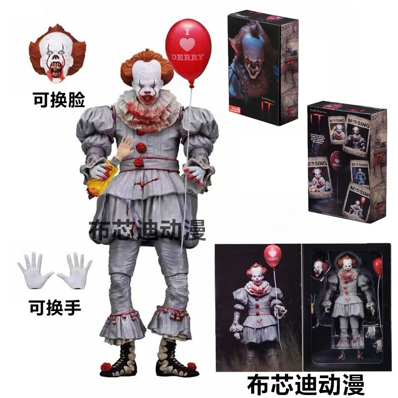 NECA 45466 Return of clown 2017 year Bloody Deluxe Edition 7-inch Movable may face transplant Dolls hand to doin the Play mode/Anime/Periphery/cos/Board games , Chess/Board games , Chess tables/Game table  category - from Buy2taobao.com to provide professional Taobao agent buy service