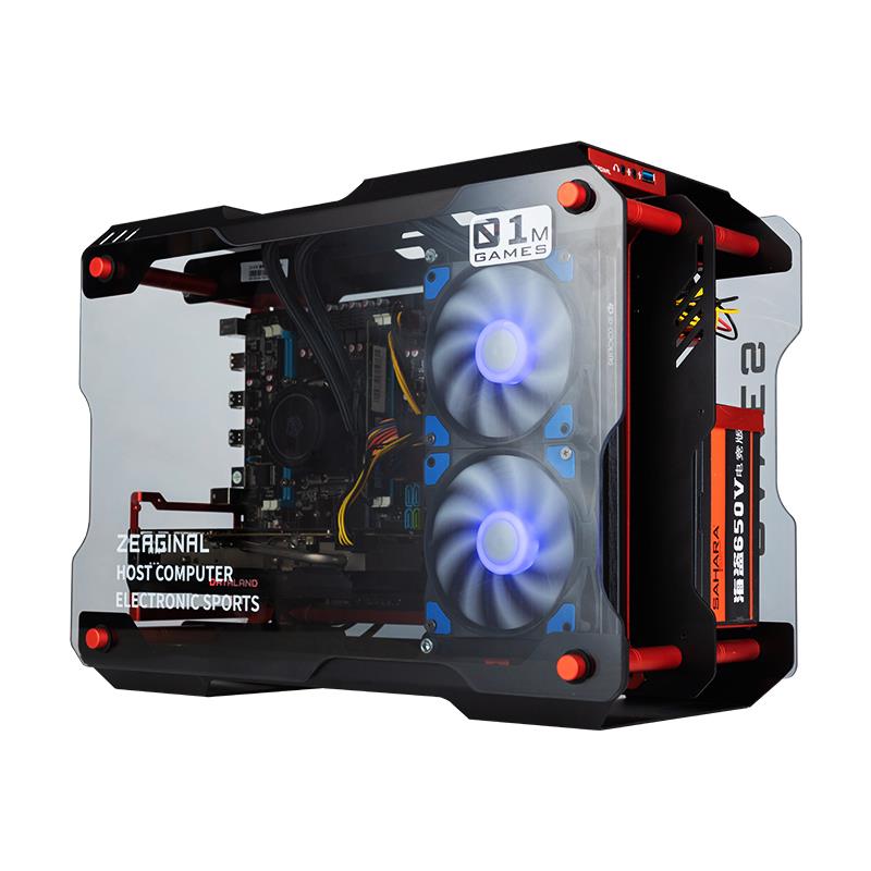 台式机骨架开放式双侧透主机箱大板玻璃电脑水冷定制游戏diy机箱|ruв категории компьютерное оборудование/дисплей/Компьютерная периферия, шасси - от Buy2taobao.com для оказания профессиональной услуги покупки агента Taobao