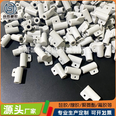 浅灰色硅胶盖帽耐高温硅胶堵头防尘防水盖帽孔堵塞头抗震高弹性