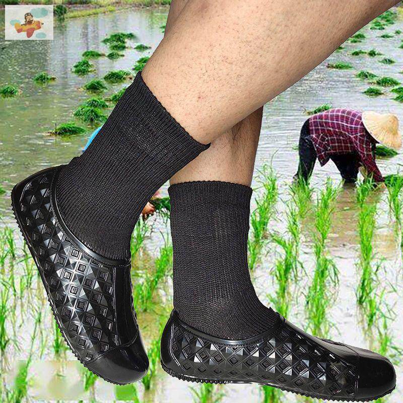 水田稻田插秧鞋农田软底水田袜靴沙滩挖藕泥鞋淤泥种田种地袜子鞋