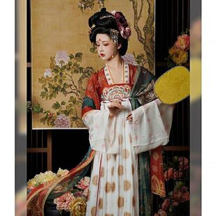 武则天古装汉服【唐制汉服】w武则天服装女皇唐朝杨贵妃夏季轻薄