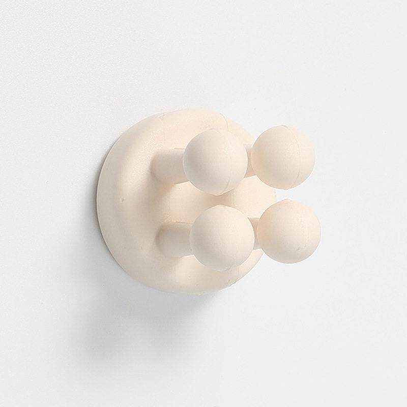 多功能硅胶挂钩强力粘胶浴室牙刷架置物架壁挂式墙上无痕粘钩免钉,家庭/个人清洁工具,牙刷架/牙具座,淘宝优惠券,粉丝福利购,淘宝优惠卷