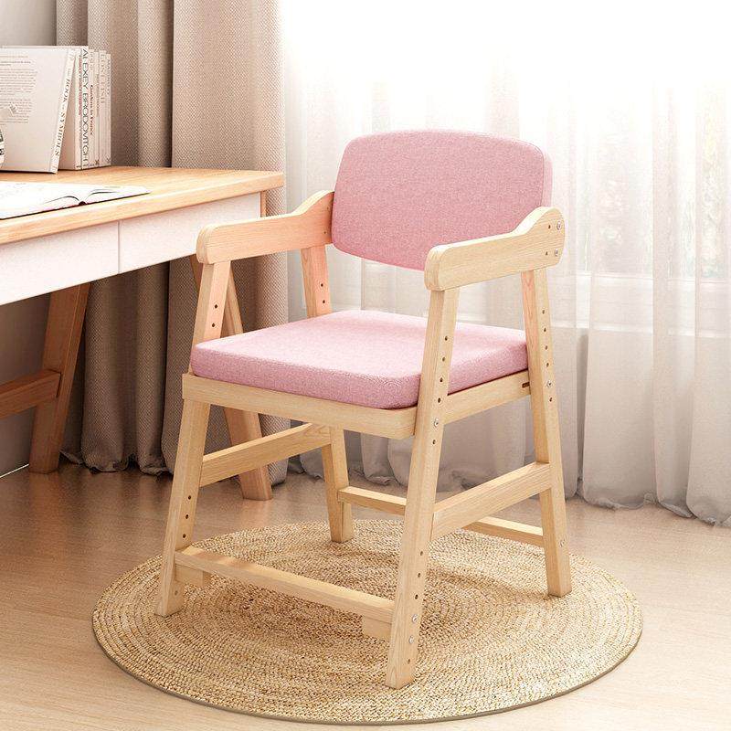 儿童学习椅可升降调节书桌凳小学生作业写字座椅家用实木靠背餐椅,住宅家具,儿童学习椅,淘宝优惠券,粉丝福利购,淘宝优惠卷