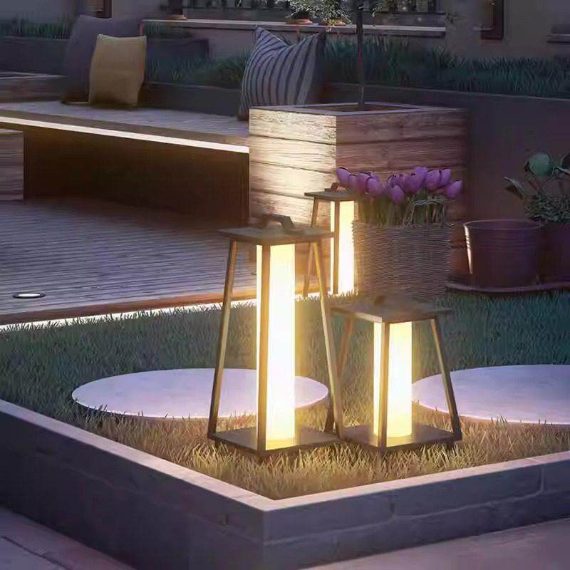 太阳能庭院灯户外草坪灯防水别墅花园景观灯庭院移动式氛围景观灯