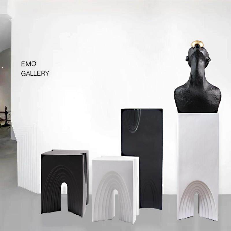 服装店橱窗装饰摆台人像雕塑落地展台增高摆设台几何底座模特地台,家居饰品,落地摆件,淘宝优惠券,粉丝福利购,淘宝优惠卷