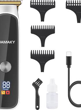 JAMAKY理发器电推剪发廊家用数显Type-c充电推子剃光头无刷电机