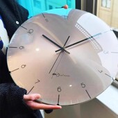 时钟表挂钟简约高端大气挂墙轻奢时钟艺术2026新款 客厅现代高级感